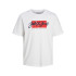 Camiseta Jack and Jones tiley Crew Branco Homem