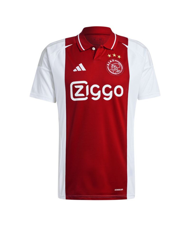 Camiseta Futebol adidas Homem de Ajax Amsterdam 24/25 Home Jersey Branco