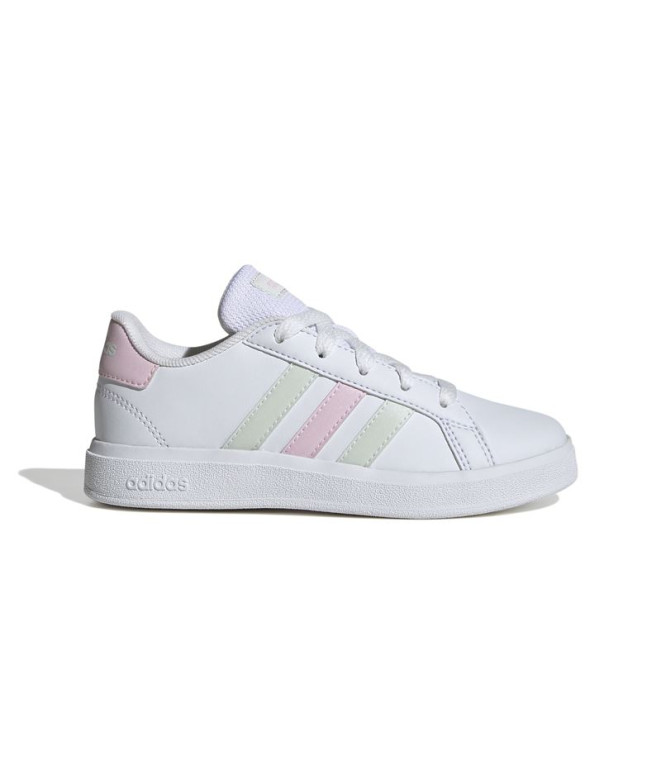 Chaussures adidas Court Enfant Grand 2.0 Blanc