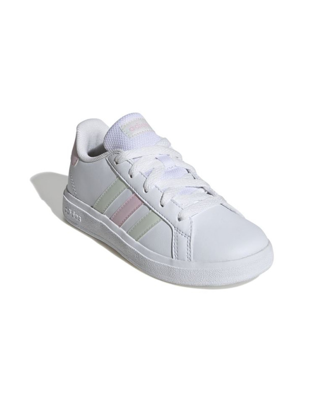 Chaussures adidas Court Enfant Grand 2.0 Blanc