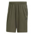 Calça adidas Homem Calções Train Essentials Pique 3-Stripes Verde Oliva