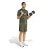 Calça adidas Homem Calções Train Essentials Pique 3-Stripes Verde Oliva