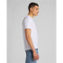 Camiseta Lee Ss Patch Logo Branco