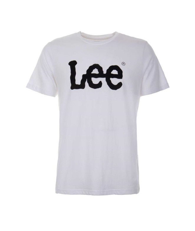Camiseta Lee Wobbly Logo White