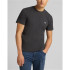 Camiseta Lee Ss Patch Logo Washed Preto