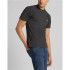 Camiseta Lee Ss Patch Logo Washed Preto
