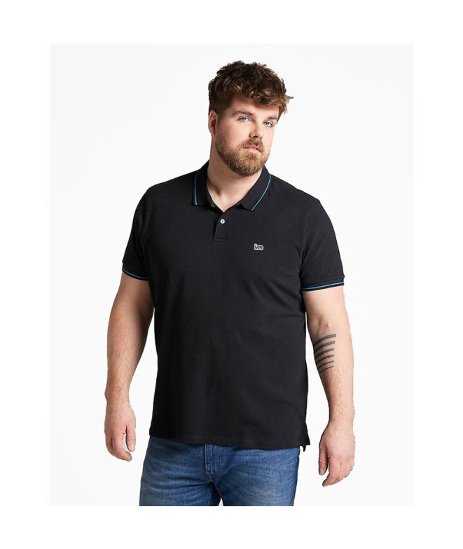 Polo Lee Pique Black