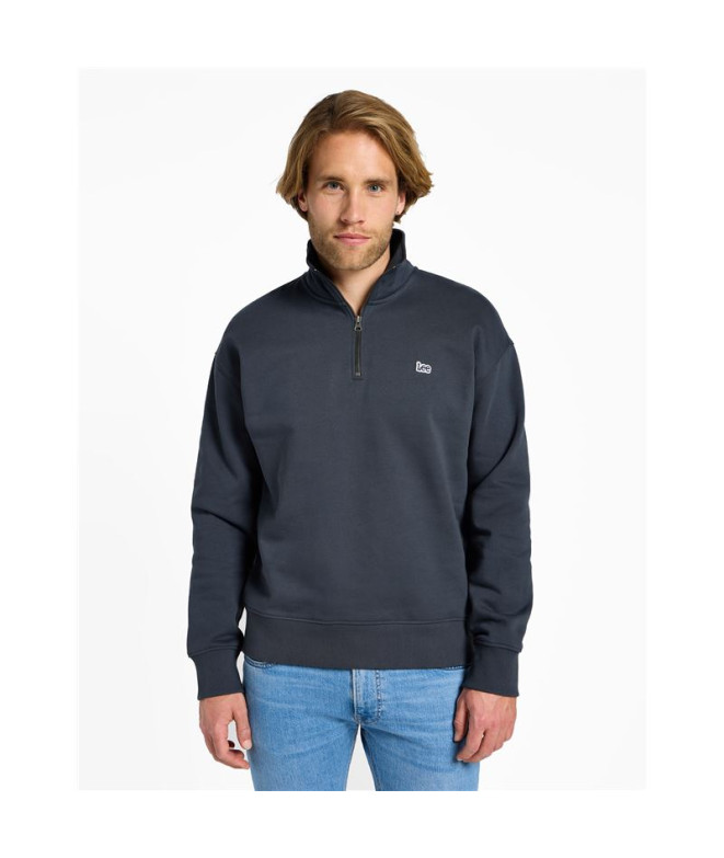 Moletom Homem Lee Half Zip Sws Cinzento