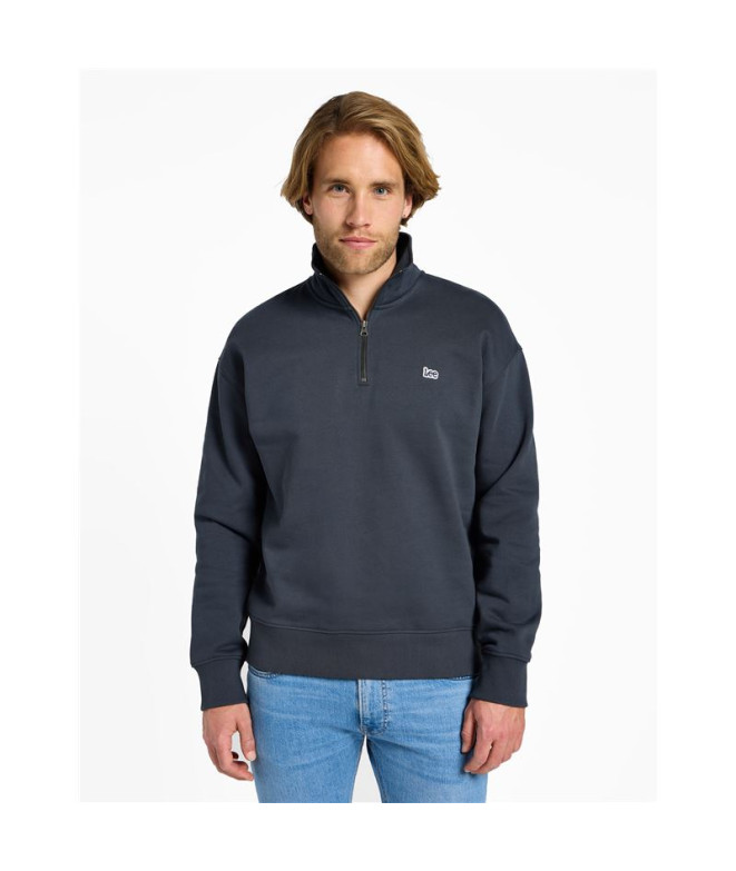 Sudadera Lee Half Zip Sws Hombre Gris