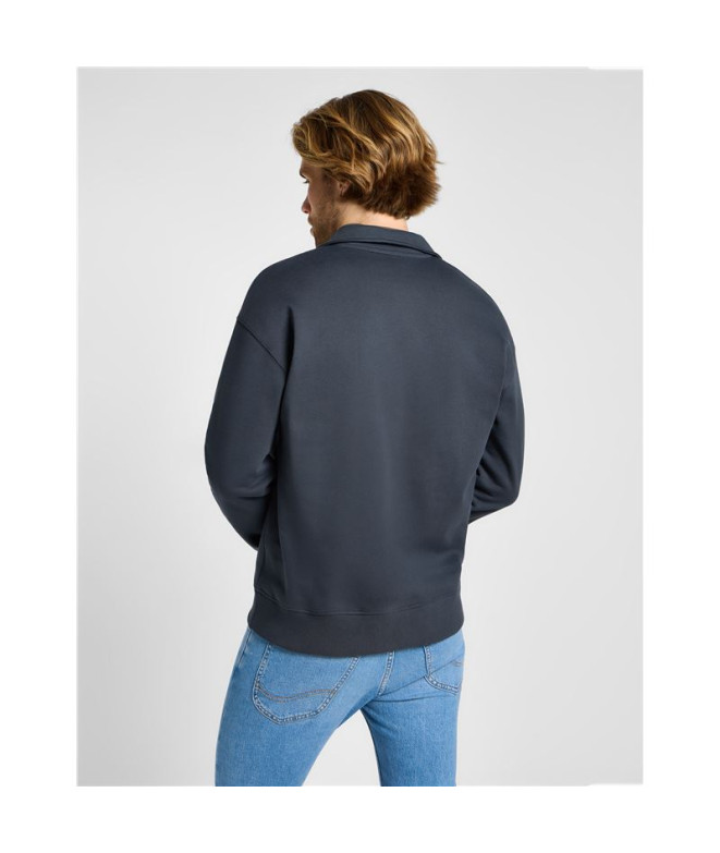 Sweat Homme Lee Half Zip Sws Grey
