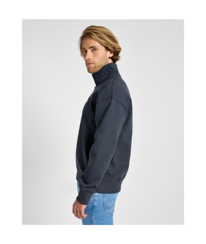 Moletom Homem Lee Half Zip Sws Cinzento