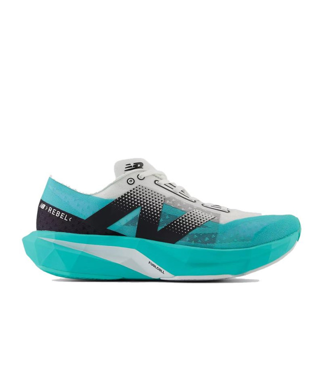 Chaussures running New Balance de FuelCell Rebel v4 Cyber Blue