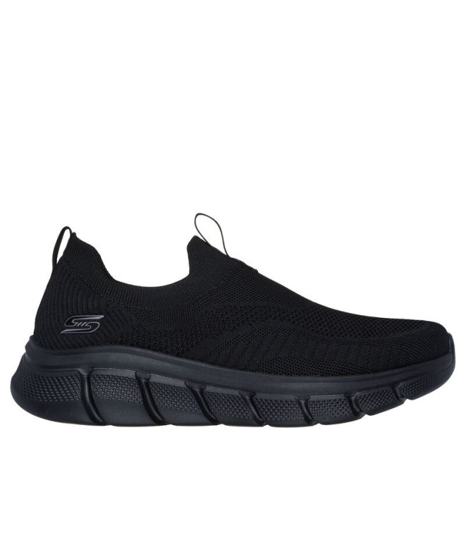 Sapatilhas Skechers Bobs B Flex Preto Malha Homem