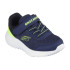 Sapatilhas Skechers Bounder Marine Yellow Synthet Menino