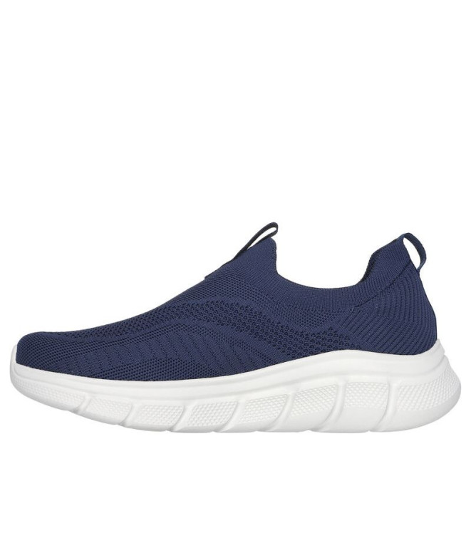 Sapatilhas Skechers Bobs B Flex Navy Knit Homem