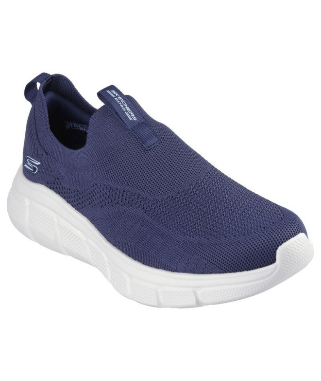 Chaussures Skechers Bobs B Flex Navy Knit Homme