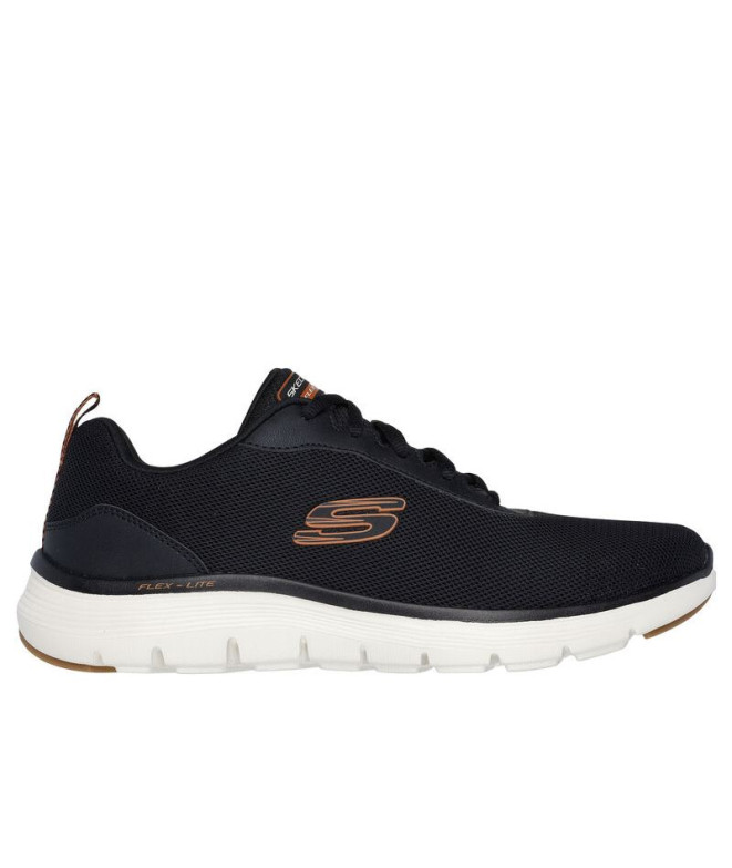 Zapatillas Skechers Flex Advantage 5.0 Black Mesh/Duraleat Hombre