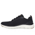 Chaussures Skechers Flex Advantage 5.0 Noir Mesh/Duraleat Homme