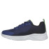 Zapatillas Skechers Microspec II Vovri Niño Marino Negro