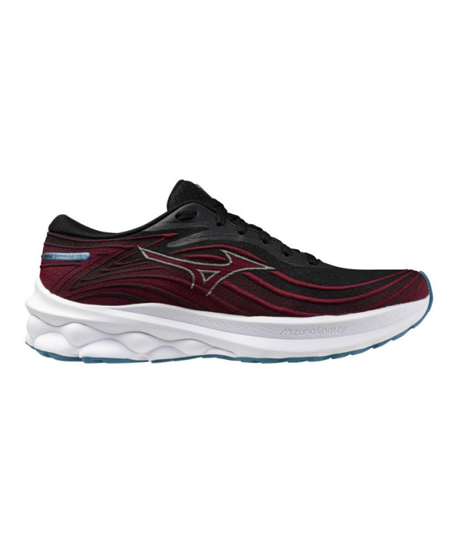 Sapatilhas Running Mizuno Homem do Wave Skyrise 5 Preto