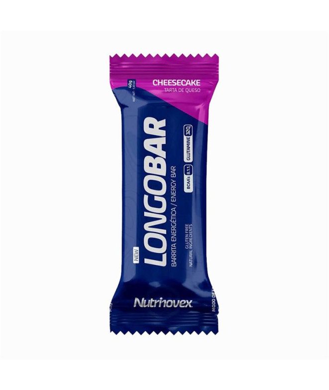 Barrita de Nutrición deportiva Nutrinovex Longobar