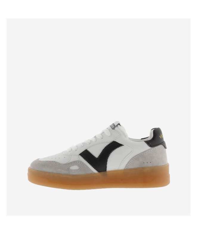 Chaussures Femme Victoria Seoul effet cuir blanc