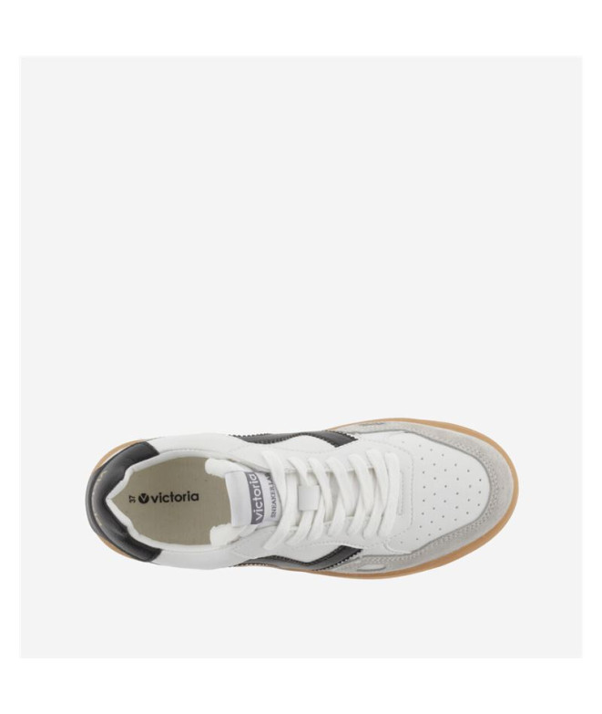 Zapatillas Victoria Seúl Efecto Piel Mujer Blanco