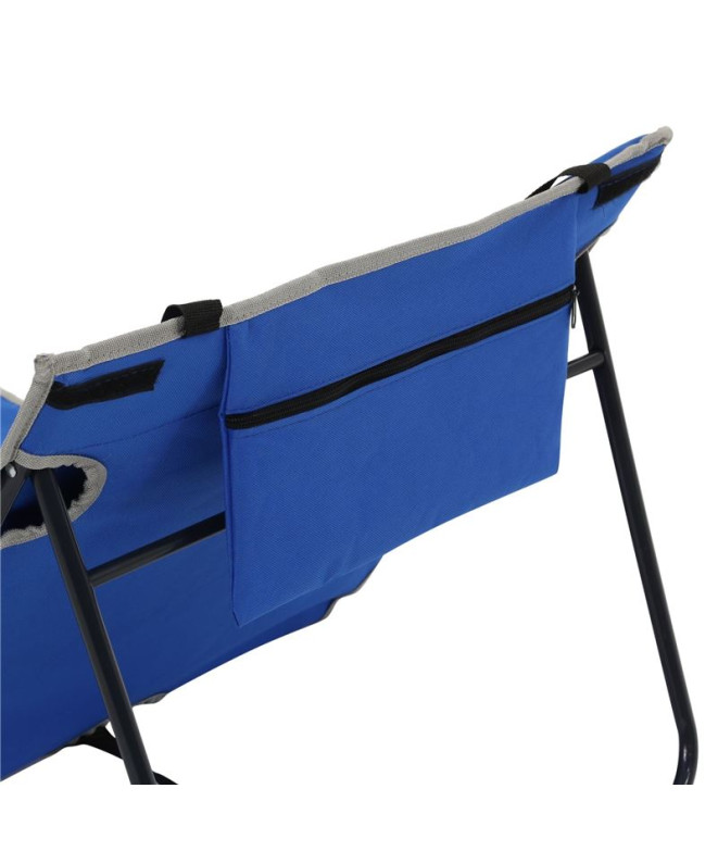 Espreguiçadeira Tahiti BchLounger azul francês