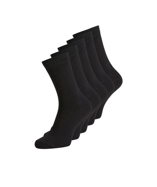 Chaussettes Pack Jack and Jones Jacjens 5 Noir Homme