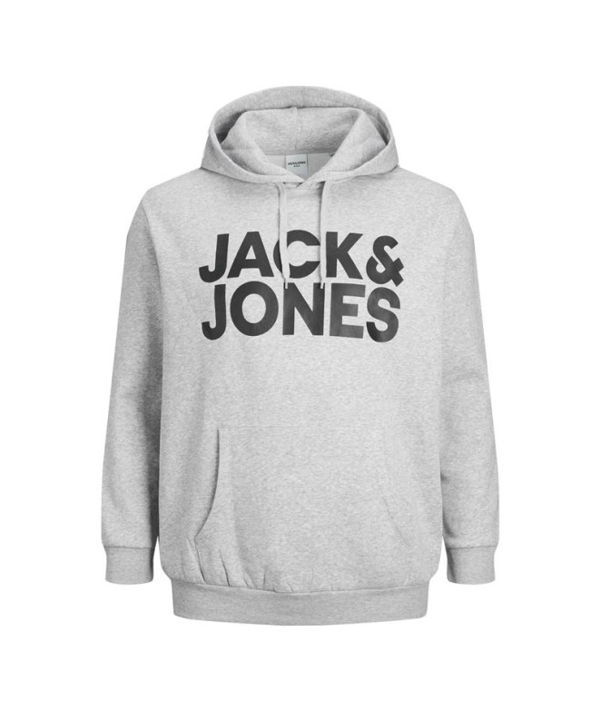 Moletom Jack and Jones ecorp Logo Melange cinzento claro Homem