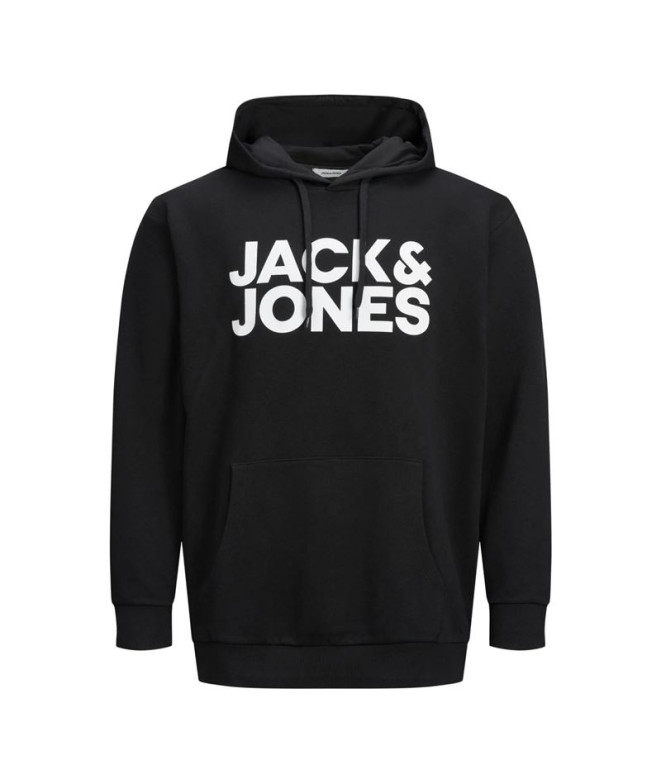 Moletom Jack and Jones ecorp Logo Preto Homem