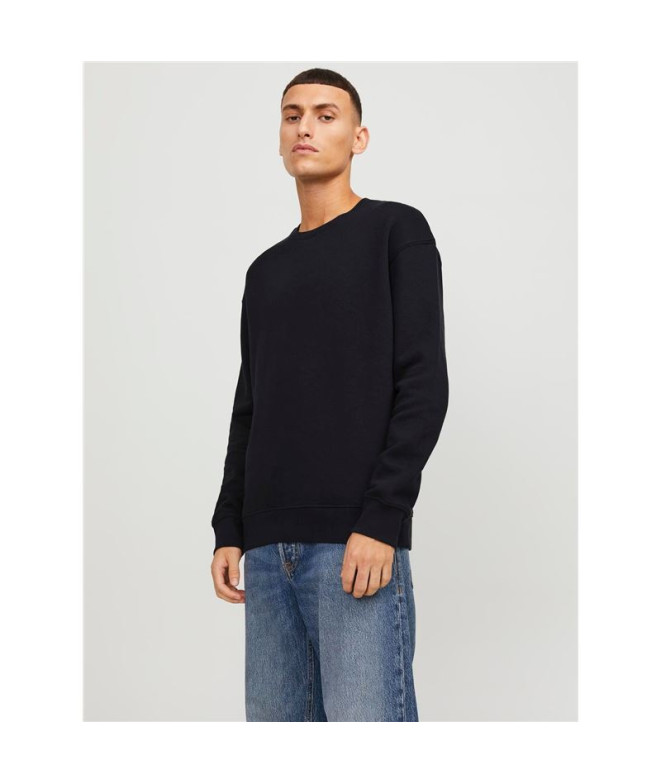 Sweat Homme Jack & Jones star Basic Noir