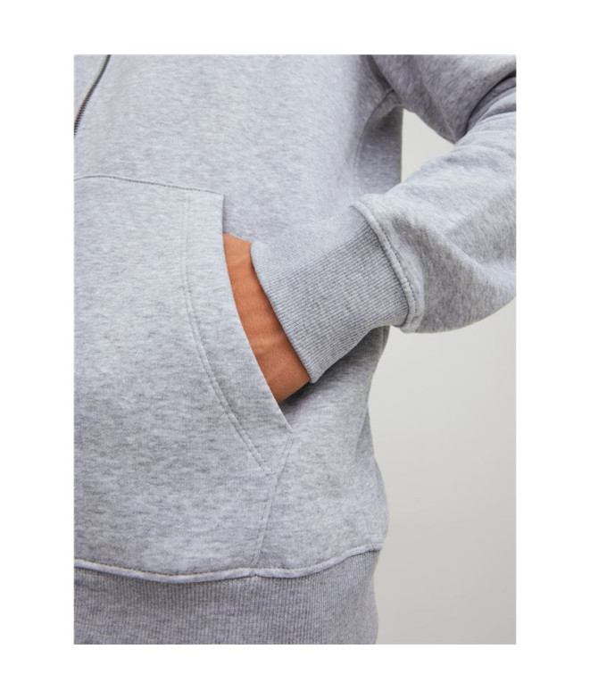 Moletom Jack and Jones estar Basic Zip Light...