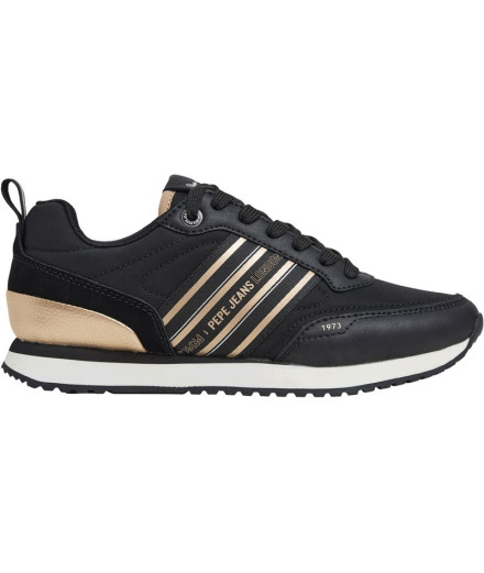 Sapatilhas Pepe Jeans Dublin City Black Mulher