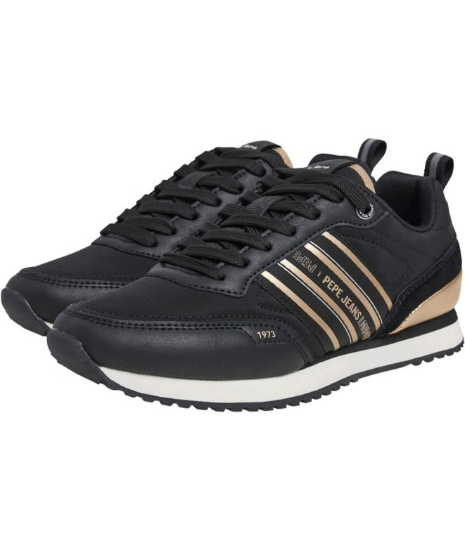 Sapatilhas Pepe Jeans Dublin City Black Mulher