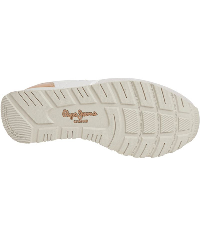 Sapatilhas Pepe Jeans Brit Sun Off White Mulher
