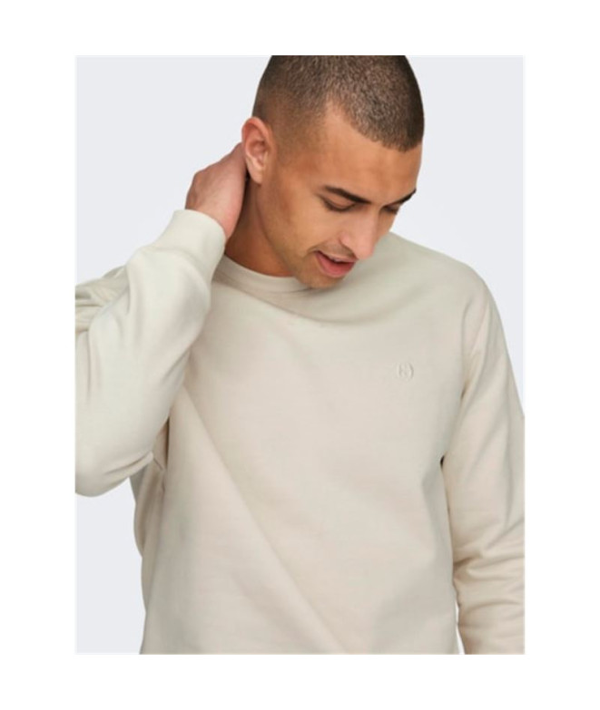 Sudadera Only & Sons Onsdan Unshed Reg Crew...