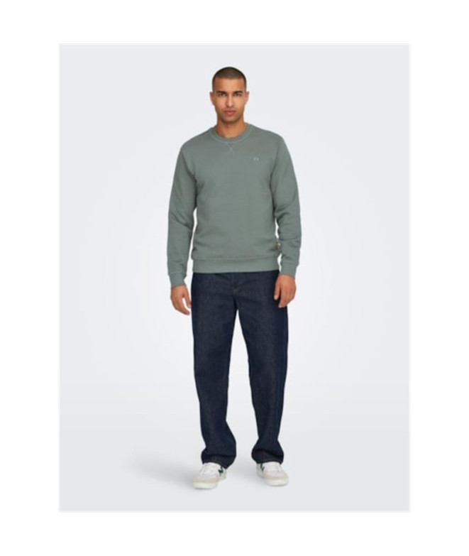 Sweat Only & Sons Onsdan Unshed Reg Crew Neck...