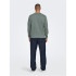 Sudadera Only & Sons Onsdan Unshed Reg Crew Neck Balsam Green Hombre