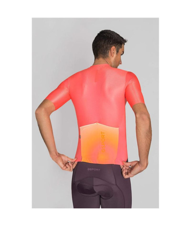 Maillot de Ciclismo Gsport Aero Coralia Hombre