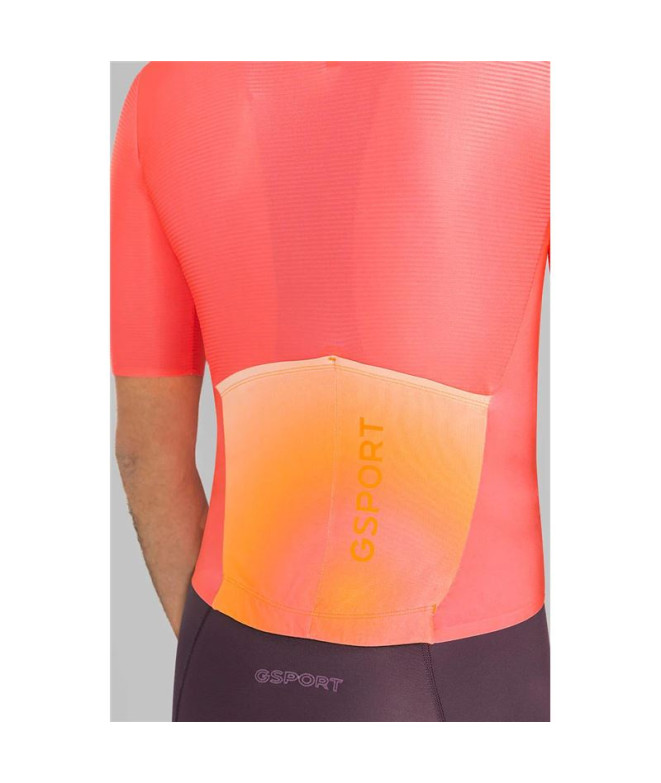 Maillot de Ciclismo Gsport Aero Coralia Hombre
