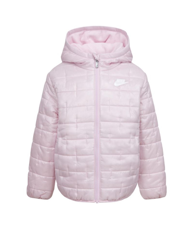 Chaqueta Nike Nkg Positive Quilting Niña Rosa