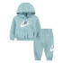 Conjunto Nike Set Infantil Nkn Club Fleece Verde