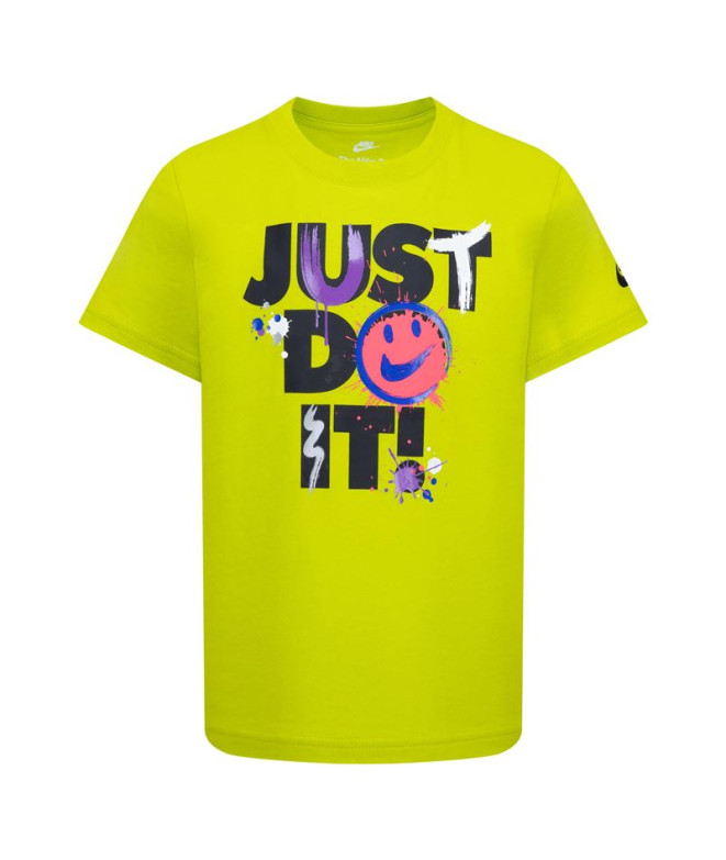 Camiseta Nike Menino Nkb Express Yourself Jdi Ss Amarelo