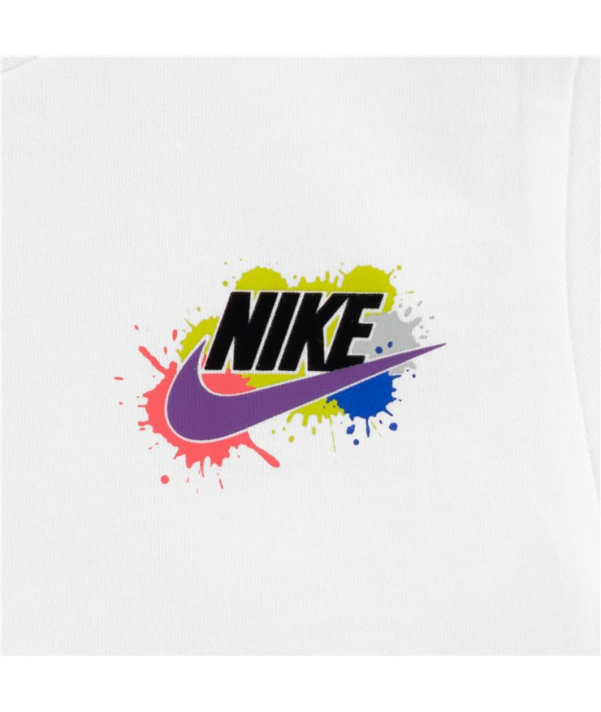 T-shirt Nike Enfant Nkb Express Yourself Ls White