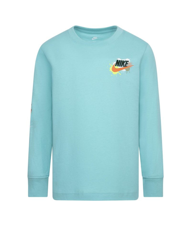 Camiseta Nike Nkb Express Yourself Ls Niño Azul