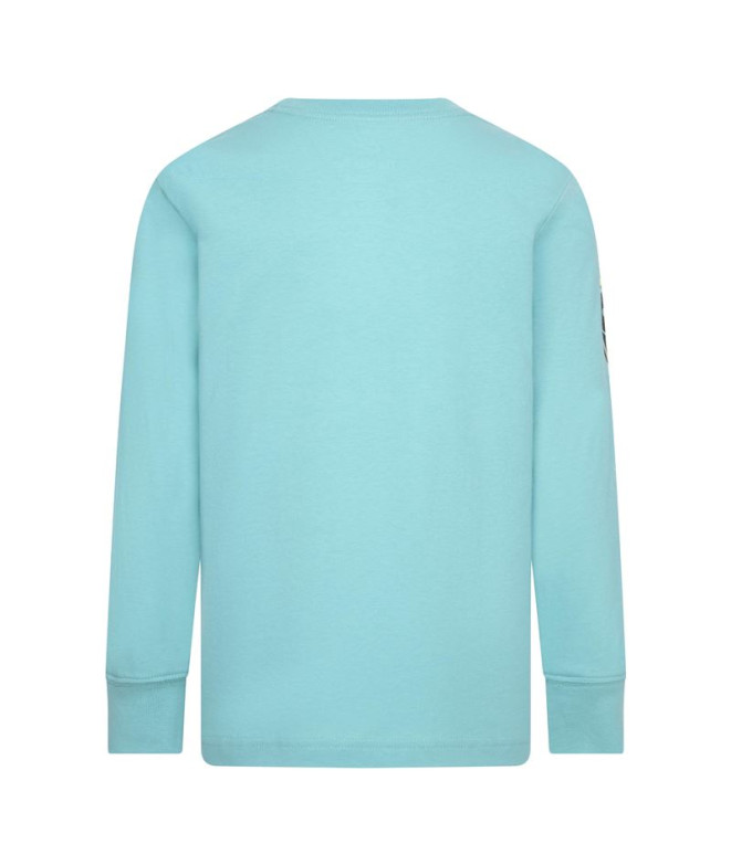 T-shirt Nike Enfant Nkb Express Yourself Ls Blue