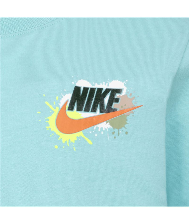 Camiseta Nike Nkb Express Yourself Ls Niño Azul