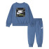 Conjunto Nike Nkb Nsw Future Utility Crew Niño Azul