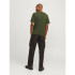 Camiseta Jack and Jones skull Rock Crew Verde Homem